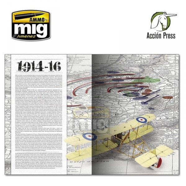 Ammo of Mig EURO0027 Airplanes in Scale - Vol III - World War I (English)