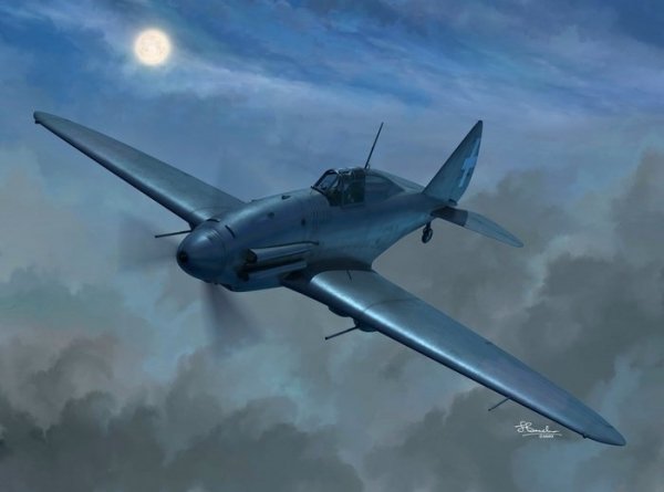 Sword 48013 Reggisnr Re2001CN  Night Fighter 1/48