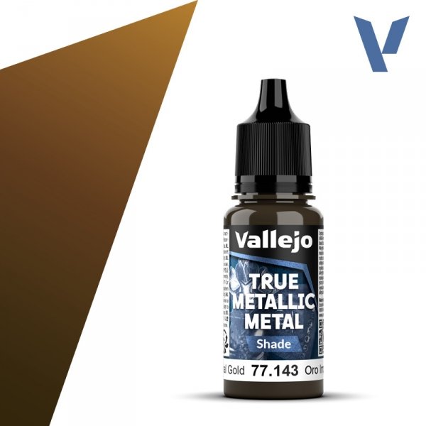 Vallejo 77143 Imperial Gold - True Metallic Metal - Shade 18ml