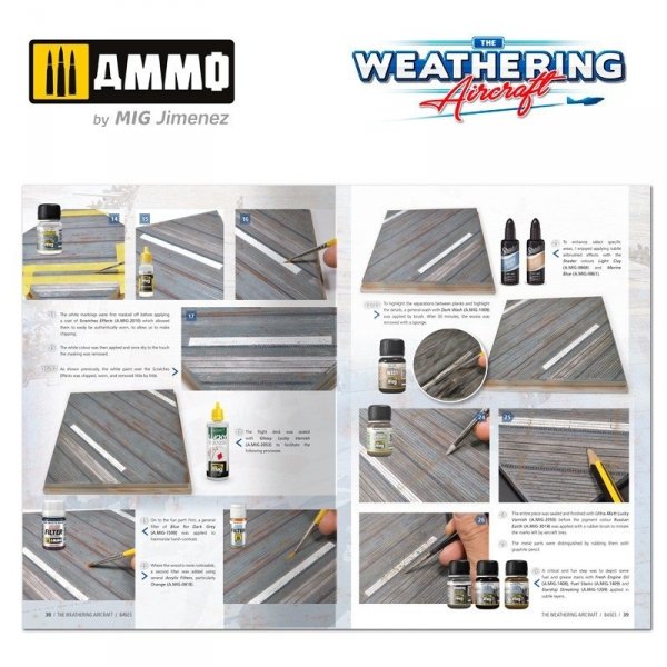 Ammo of Mig 5221 THE WEATHERING AIRCRAFT 21 – Bases (English)