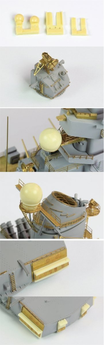 Pontos 31009F1 USS Missouri 1991 Add-on Set 1/350