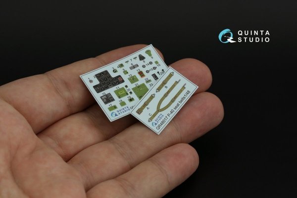 Quinta Studio QD48250 H75 M/N/O Hawk 3D-Printed &amp; coloured Interior on decal paper (Clear Prop) 1/48