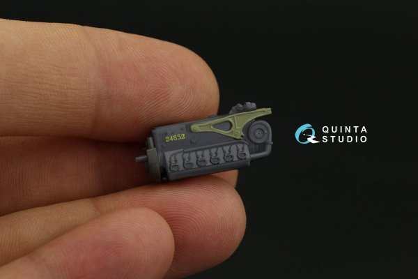 Quinta Studio QD72009 Bf 109E 3D-Printed &amp; coloured Interior on decal paper (Special Hobby) 1/72