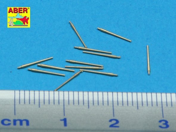 Aber 350L-20 Set of 12 pcs 76,2 mm (3in/50) barrels for US Navy ships (1:350)