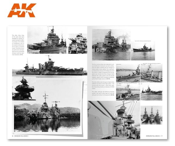 AK Interactive AK895 MODELLING FULL AHEAD 2 NEW ORLEANS CLASS (English)