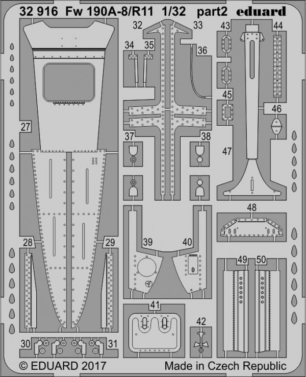 Eduard 32916 Fw 190A-8/ R11 REVELL 1/32
