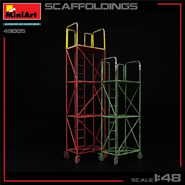 MiniArt 49005 SCAFFOLDINGS 1/48