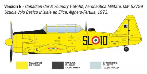 Italeri 92652 T-6G Texan 1/48