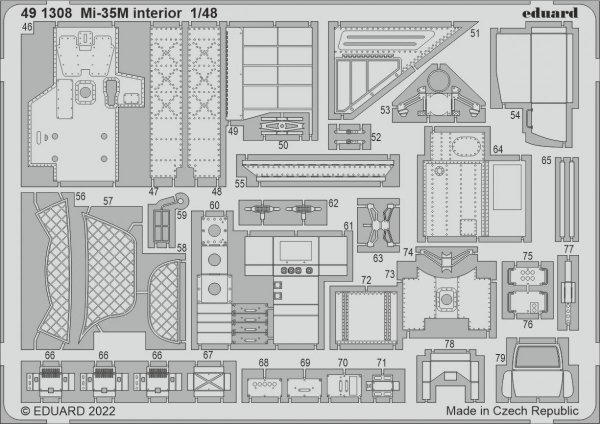 Eduard BIG49355 Mi-35M ZVEZDA 1/48