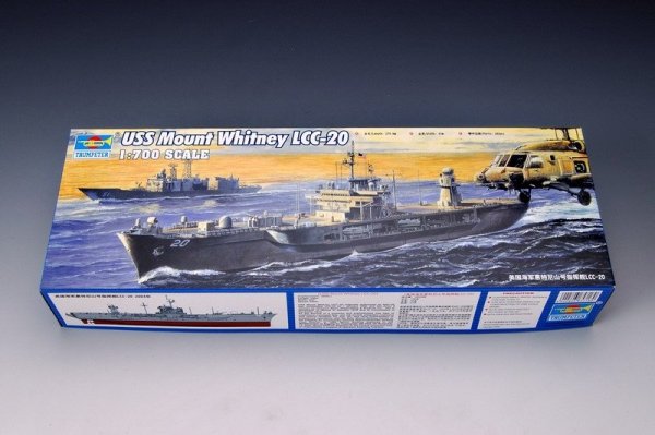 Trumpeter 05718 USS MOUNT WHITNEY LCC-20 2004 1:700