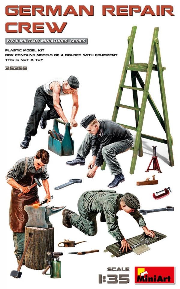 MiniArt 35358 GERMAN REPAIR CREW 1/35