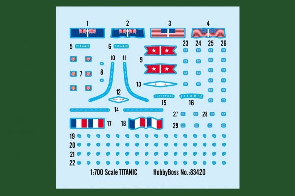 Hobby Boss 83420 Titanic 1/700