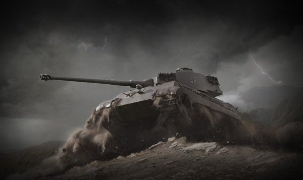 Italeri 74001 TIGER II - WoT- MODEL SET (1:72)