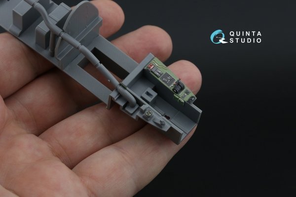Quinta Studio QDS-48554 Bristol Beaufighter Mk.VI 3D-Printed &amp; coloured Interior on decal paper (Tamiya) (small version) 1/48