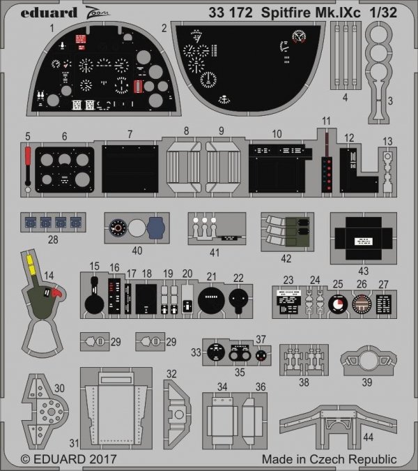Eduard 33172 Spitfire Mk. IXc REVELL 1/32
