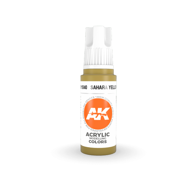AK Interactive AK11040 Sahara Yellow 17ml