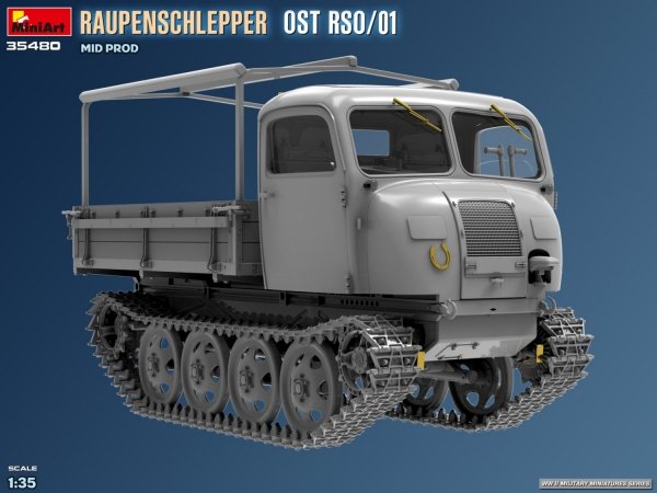 Miniart 35480 Raupenschlepper Ost RSO/01 Mid Prod. 1/35