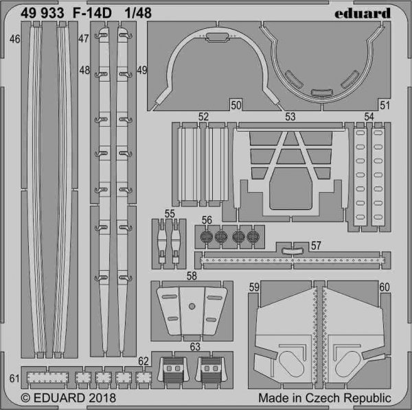 Eduard 49933 F-14D TAMIYA 1/48