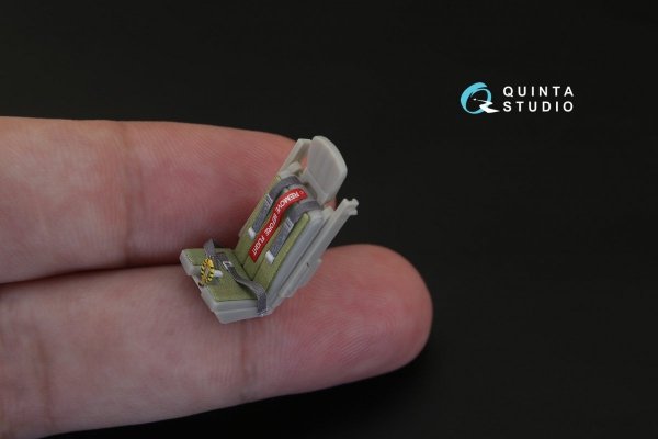 Quinta Studio QD48124 A-1J 3D-Printed &amp; coloured Interior on decal paper (for Tamiya kit) 1/48