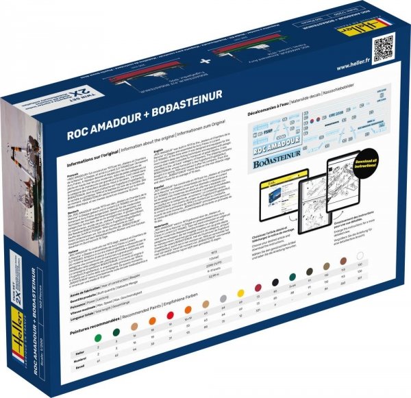 Heller 55608 Starter Kit - Roc Amadour + Bodasteinur Twinset 1/200