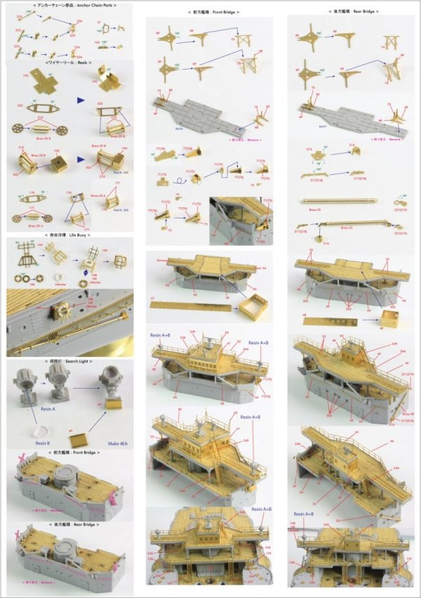 Pontos 35021F1 IJN Mikasa 1905 Detail Up Set (1:350)