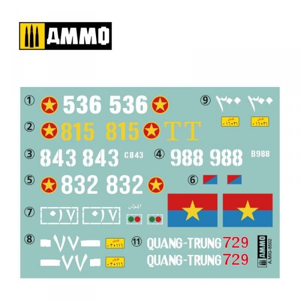 Ammo of Mig 8502 T-54B MID PRODUCTION 1/72