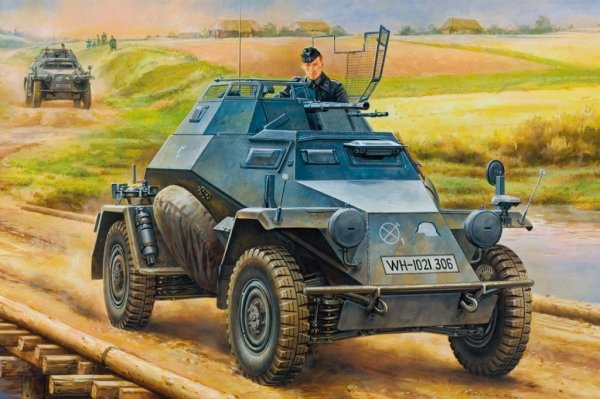 Hobby Boss 80149 German Leichter Panzerspahwagen(2cm) Mid Version (1:35)