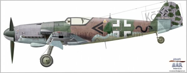Kotare K32009 Messerschmitt Bf 109K-4 1/32