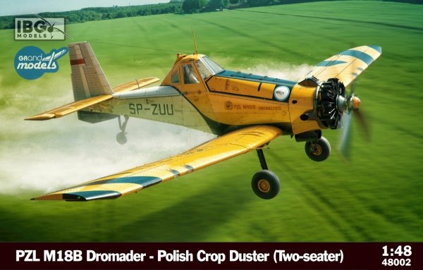 IBG 48002 PZL M18 Dromader - Polish Crop Duster (Two-seater) 1/48