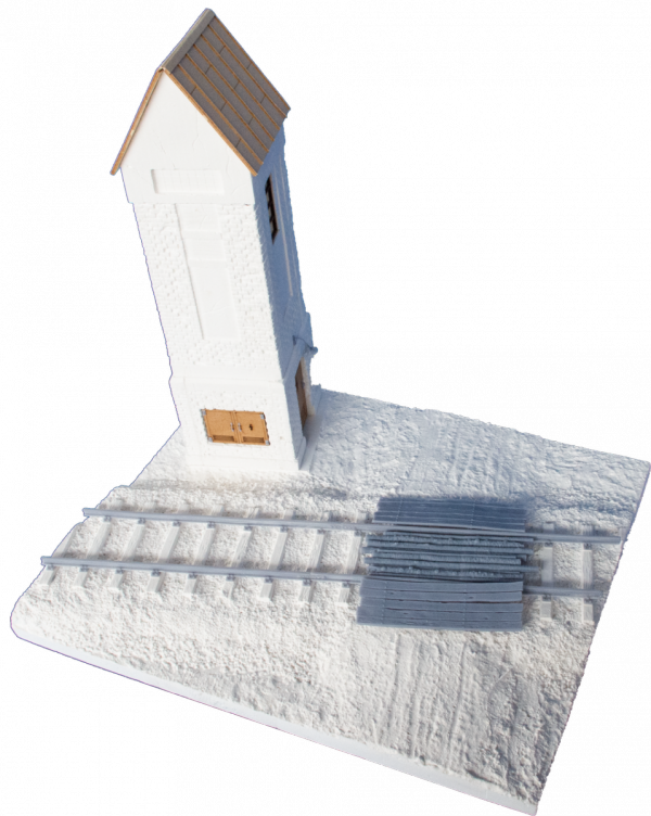 RT-Diorama 35027 Diorama-Base: Railroad Crossing 1/35