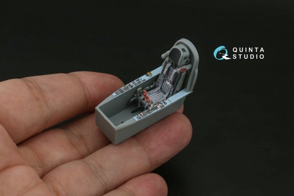 Quinta Studio QD48563 Yak-38 3D-Printed &amp; coloured Interior on decal paper ( HobbyBoss ) 1/48