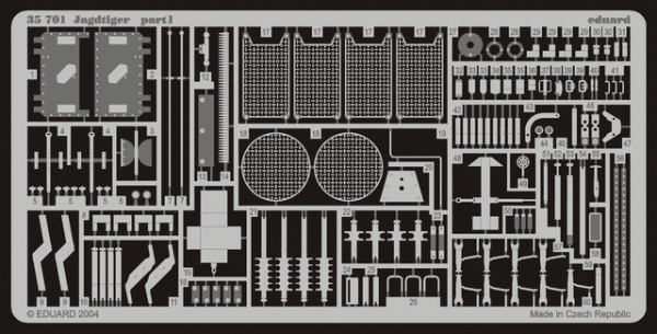 Eduard 35701 Jagdtiger 1/35 Dragon