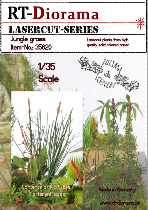 RT-Diorama 35620 Jungle Grass 1/35