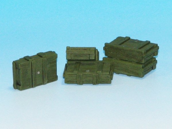Eureka XXL E-015 Wooden Ammo Boxes for 7.5 cm Kw.K.37/Stu.K.37 L/24 1:35