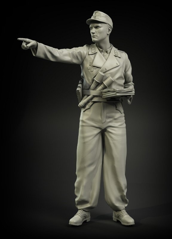 Panzer Art FI35-019 German tanker close combat (1941-45) No.1 1/35