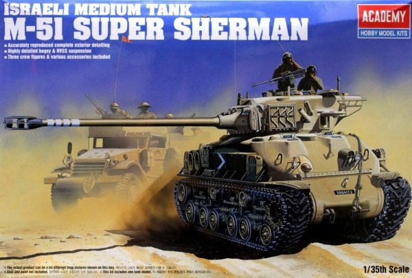 Academy 13254 I.D.F. M-51 SUPER SHERMAN