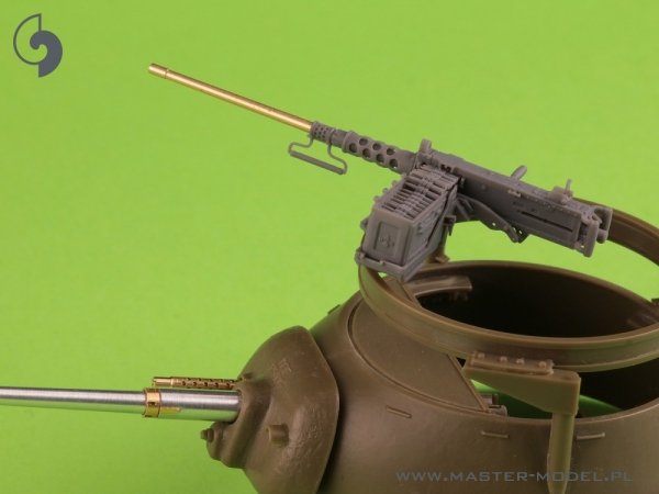 Master GM-35-073 Browning M2HB .50 cal (12,7mm) - do montażu na pierścieniu M49 (karetka D40721 / kołyska D40733 / skrzynka D40731 lub D90078) 1/35