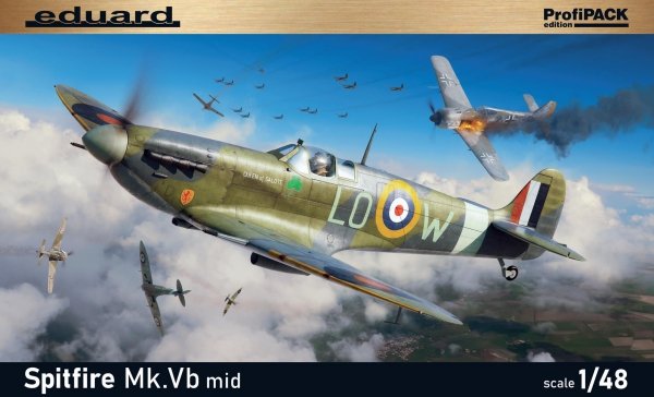 Eduard 82157 Supermarine Spitfire Mk.Vb Mid ProfiPack Edition 1/48