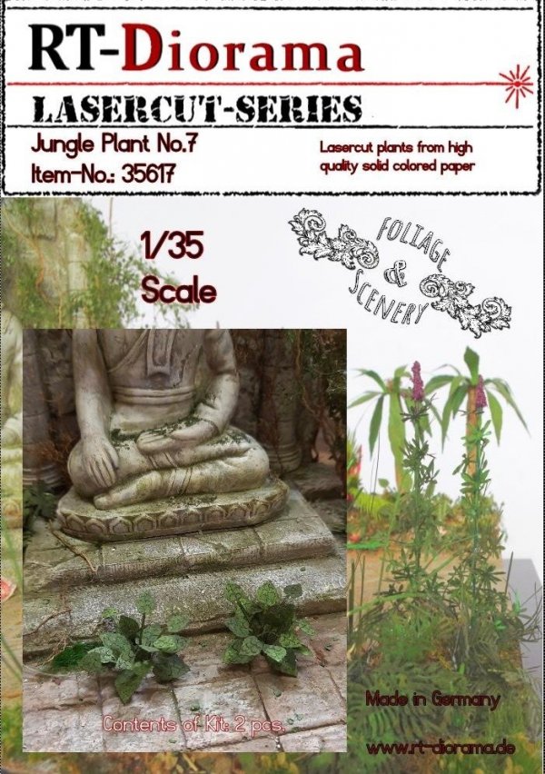 RT-Diorama 35617 Jungle Plant No.7 1/35