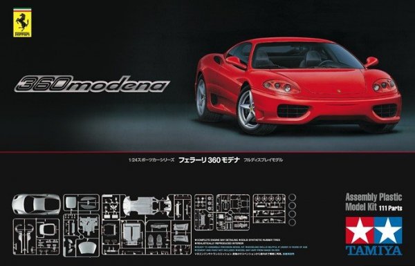 Tamiya 24298 Ferrari 360 Modena (1:24)