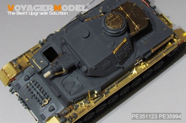 Voyager Model PE351123B  WWII German Pz.Kpfw.IV Ausf.F1 Basic（B ver included Ammo）（For TAMIYA 35374） 1/35