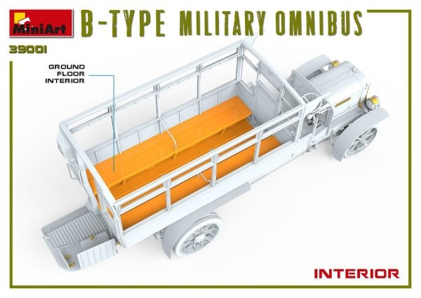 MiniArt 39001 B-TYPE MILITARY OMNIBUS 1/35