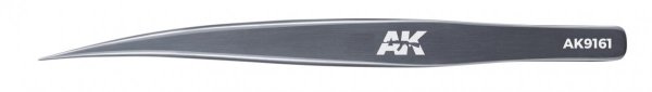 AK Interactive AK9161 HG ANGLED TWEEZERS 01 THIN TIPPED