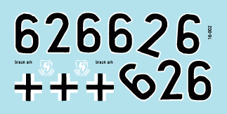 Star Decals 16-002 PzKpfw IV Ausf H - SS-Pz.Reg. 12 HJ 1/16