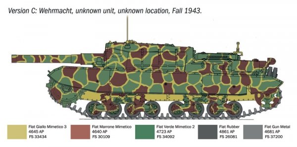 Italeri 6751 Semovente M43 da 105/25 Bassotto 1/35