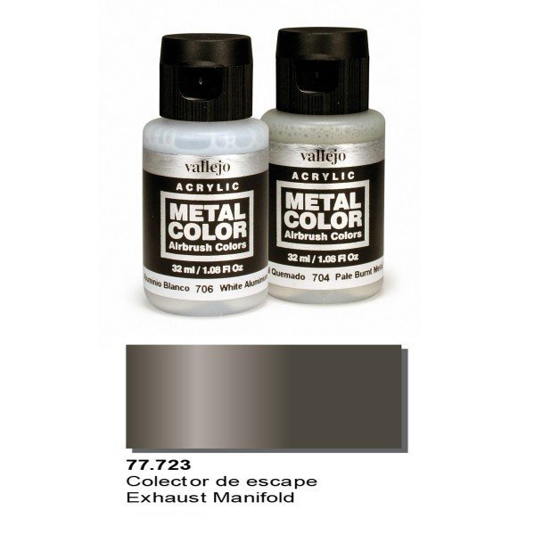 Vallejo 77723 Metal Color- Exhaust Mainflod 32ml