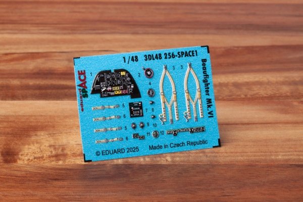 Eduard 3DL48256 Beaufighter Mk.VI SPACE for REVELL (3D Decals) 1/48