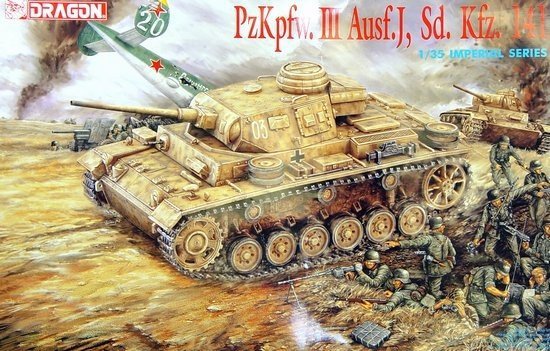 Dragon 9011 PZ.KPFW III AUSF.J (1:35)