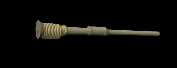 Panzer Art GB35-101 L7 Gun barrel for IDF Shot Kal “Alef” tank 1/35