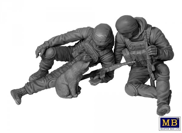 Master Box 35230 Russian-Ukrainian War Series #7: News from home 1/35